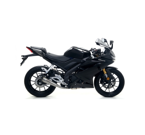 Marmitta Racing Pro-Race Nichrom Raccordo Saldato Yamaha Yzf-R125 '19 Ric.Arrow