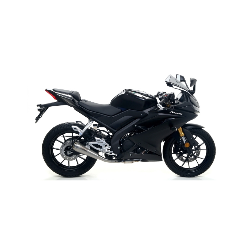 Marmitta Racing Pro-Race Nichrom Raccordo Saldato Yamaha Yzf-R125 '19 Ric.Arrow