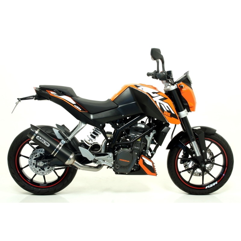 Raccordo Acc.Inox Ktm Duke 125'11 / Duke200'12-13 Per Coll.Originali Omologato E Catalizzato