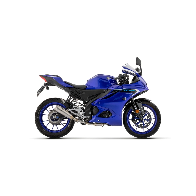Kit Completo Con Silenziatore Pro-Race In Nichrom Per Yamaha Yzf-R125 / Mt-125 E5+ '25/'26