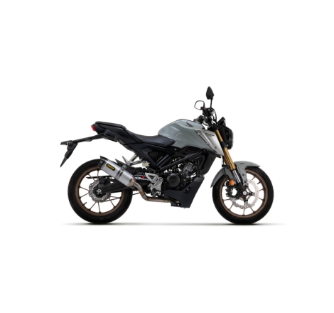 Kit Collettore + Terminale Thunder Alluminio Con Fond.Carby Honda Cb 125 R '21
