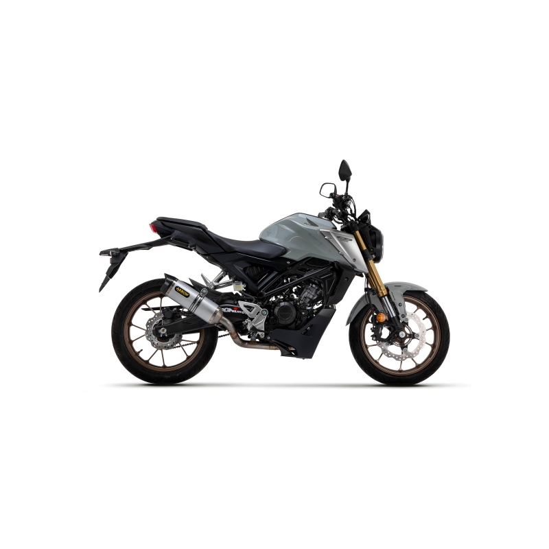 Kit Collettore + Terminale Thunder Alluminio Con Fond.Carby Honda Cb 125 R '21