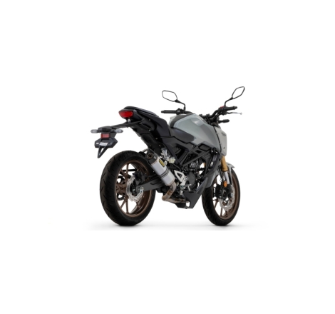 Kit Collettore + Terminale Thunder Alluminio Con Fond.Carby Honda Cb 125 R '21