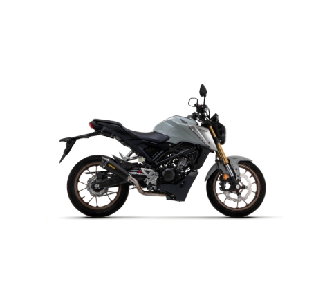 Kit Collettore + Terminale X-Kone Nichrom Dark Con Fond.Carby Honda Cb 125R '21