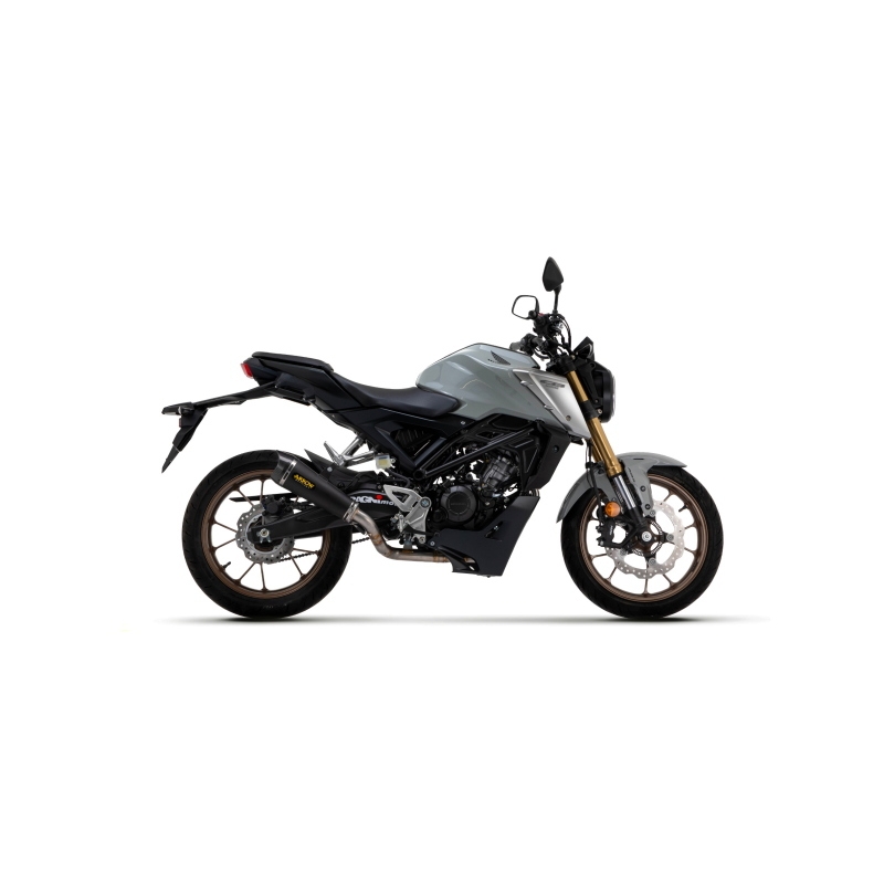 Kit Collettore + Terminale X-Kone Nichrom Dark Con Fond.Carby Honda Cb 125R '21