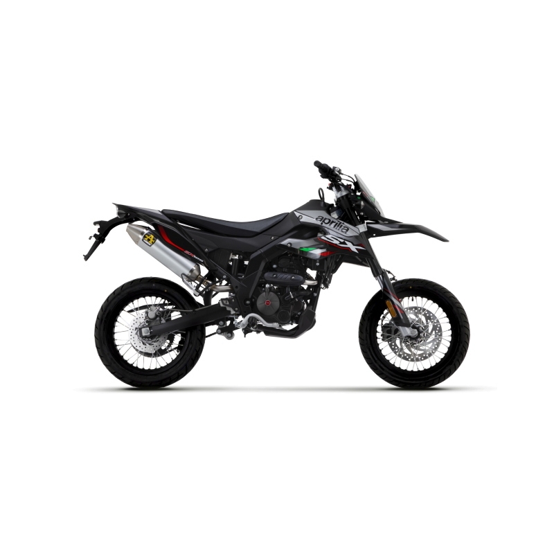 Marmitta Omologata Thunder Alluminio Aprilia Rx/Sx 125 '21/22 Ric.Originale +Ric.Arrow