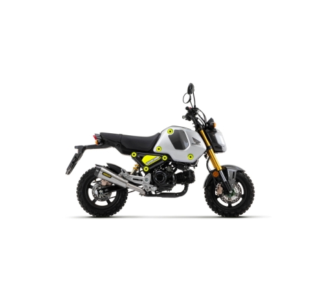 Marmitta Omologata X-Kone Nichrom Raccordo Saldato Honda Msx 125 '21/22 Con Fond.Carby Ric.Originale + Ric.Arrow