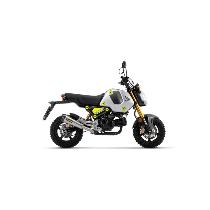 Marmitta Omologata X-Kone Nichrom Raccordo Saldato Honda Msx 125 '21/22 Con Fond.Carby Ric.Originale + Ric.Arrow