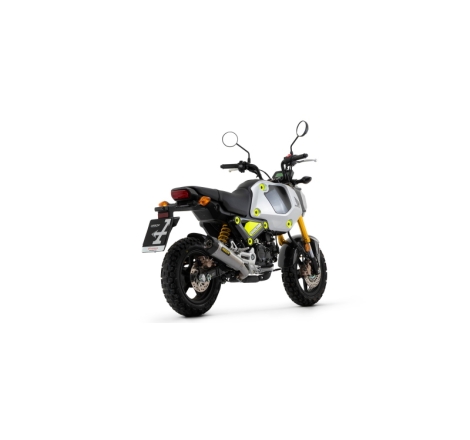 Marmitta Omologata X-Kone Nichrom Raccordo Saldato Honda Msx 125 '21/22 Con Fond.Carby Ric.Originale + Ric.Arrow