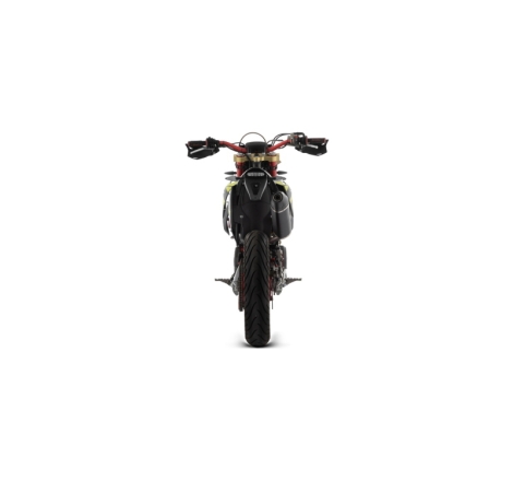 Marmitta Omologata Thunder Alluminio Dark Fantic Xef/Xmf 125 '23 Con Fond. Carby Ric.Originale+Ric.Arrow
