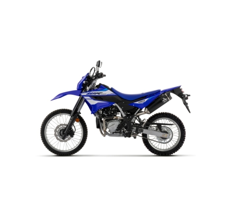 Silenziatore Thunder In Alluminio "Dark" + Raccordo In Inox Per Yamaha Wr125R / Wr125-A E5+ 2026