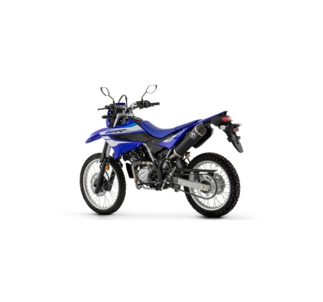 Silenziatore Thunder In Alluminio "Dark" + Raccordo In Inox Per Yamaha Wr125R / Wr125-A E5+ 2026