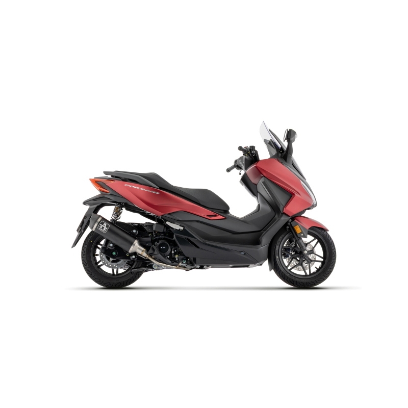 Kit Completo Con Silnziatore Race-Tech In Alluminio "Dark" Per Honda Forza 350 E5+ '25/'26
