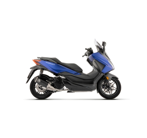 Kit Completo Con Silenziatore Urban In Alluminio "Dark" Per Honda Forza 125 E5+ '25/''26