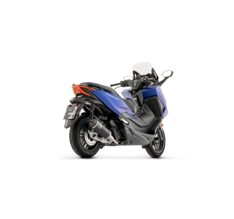Kit Completo Con Silenziatore Urban In Alluminio "Dark" Per Honda Forza 125 E5+ '25/''26