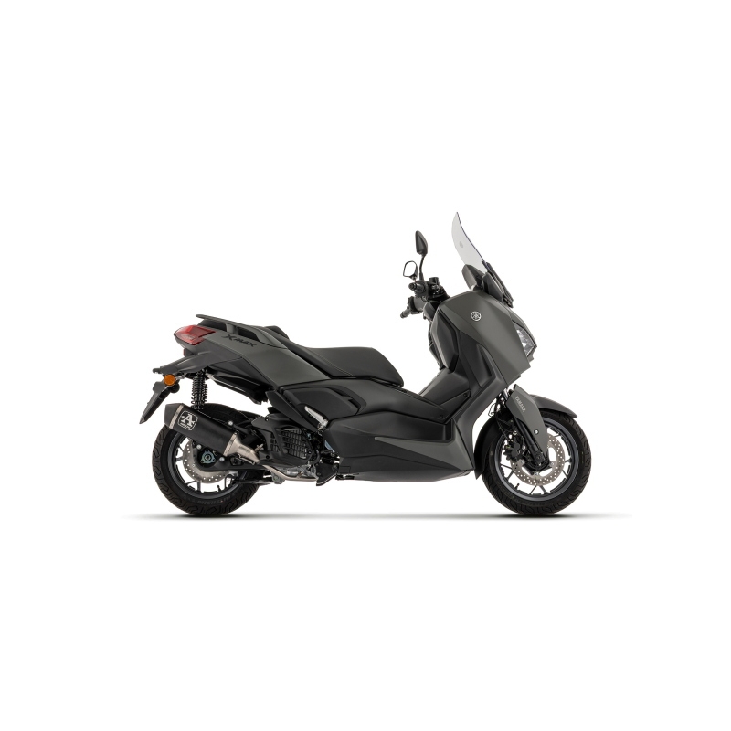 Kit Completo Con Silenziatore Urban In Alluminio "Dark" Per Yamaha X-Max 125 E5+ 2025/2006