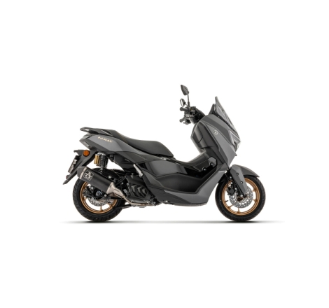 Kit Completo Con Silenziatore Urban In Alluminio "Dark" Per Yamaha N-Max 155 E5+ 2025/2006