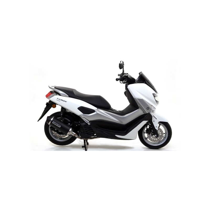 Collettore Acc.Inox Maxi Scooter Yamaha N-Max 125/155 '17/20 - Tricity125 '17/20Ric.Arrow