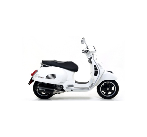 Marmitta Omologata Urban Alluminio Dark Vespa Gts 300 '17/18 - Vespa Gts 300 Hpe'19/20 Ricambio Arrow