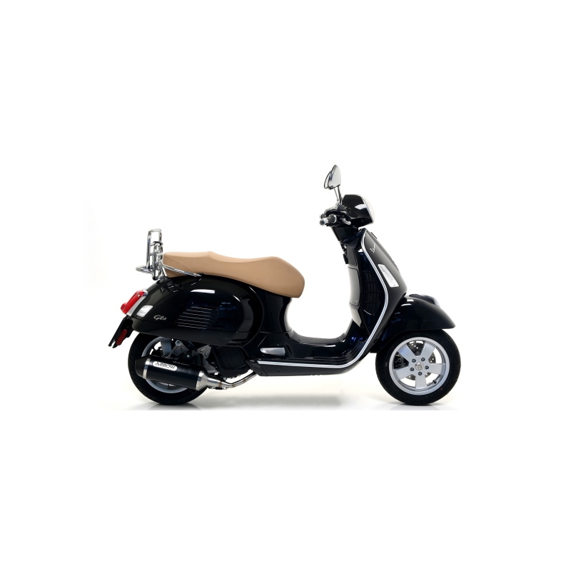 Marmitta Omologata Urban Aluminio Dark Vespa Gts 125 '17/18 Ric.Arrow