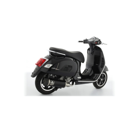 Marmitta Omologata Urban Alluminio Dark Vespa Gts 300 '21 (Euro 5 )Con Fondello Carby Ricambio Arrow
