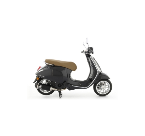 Marmitta Omologata Urban Alluminio Dark Vespa Primavera/Sprint 125 '21 (Euro 5) Con Fondello Carby Ricambio Arrow
