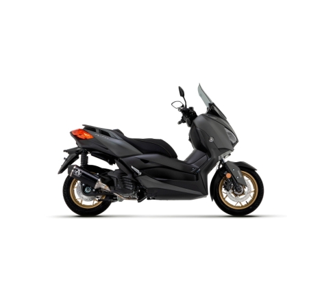 Kit Collettore + Terminale Urban Alluminio Dark Con Fondello Inox Nero Yamaha X-Max 125 '21