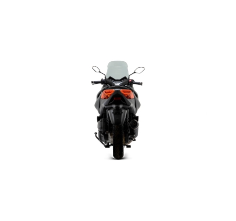 Kit Collettore + Terminale Urban Alluminio Dark Con Fondello Inox Nero Yamaha X-Max 125 '21