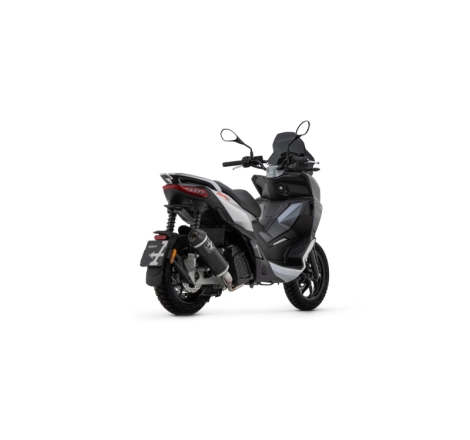Kit Collettore + Terminale Urban Alluminio Dark Con Fondello Inox Nero Aprilia Sr 200Gt '22
