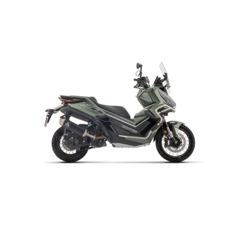 Silenziatore Urban In Alluminio "Dark" Per Zontes 368G '25/'26 E5+