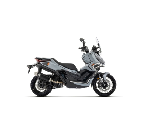 Silenziatore Urban In Alluminio "Dark" Per Zontes 368G "Enduro / Etg" '26 E5+