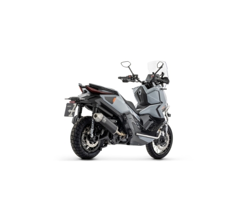 Silenziatore Urban In Alluminio "Dark" Per Zontes 368G "Enduro / Etg" '26 E5+