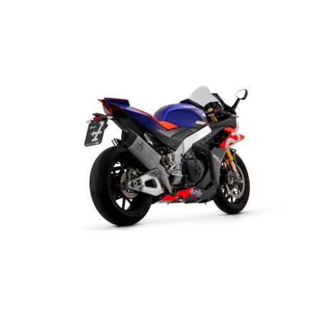 Kit Raccordo Inox + Terminale Pista Titanio Aprilia Rsv4 1100 Factory '21/22Con Fondello Carby E Dbk