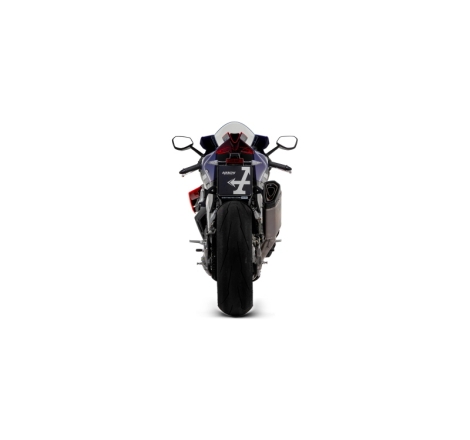 Kit Raccordo Inox + Terminale Pista Titanio Aprilia Rsv4 1100 Factory '21/22Con Fondello Carby E Dbk