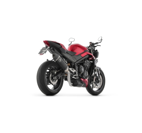 Kit Completo Racing Collettori Inox + Marmitta Veloce Alluminio Dark Triumph Street Triple 765 Rs '23