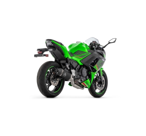 Kit Completo Racing Collettori Inox + Marmitta Veloce Alluminio Dark Kawasaki Ninja 650/Z650 '23/24 Euro 5+
