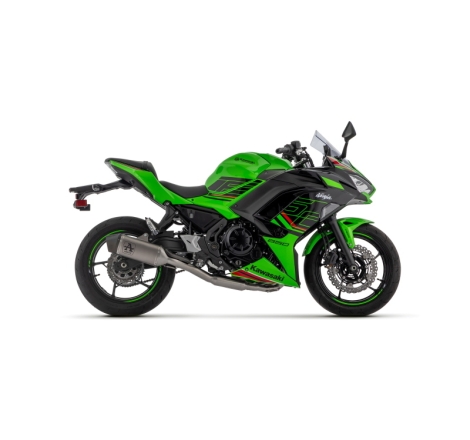 Kit Completo Racing Collettori Inox + Marmitta Veloce Titanio Kawasaki Ninja 650-Z650 '23/24 Euro 5+