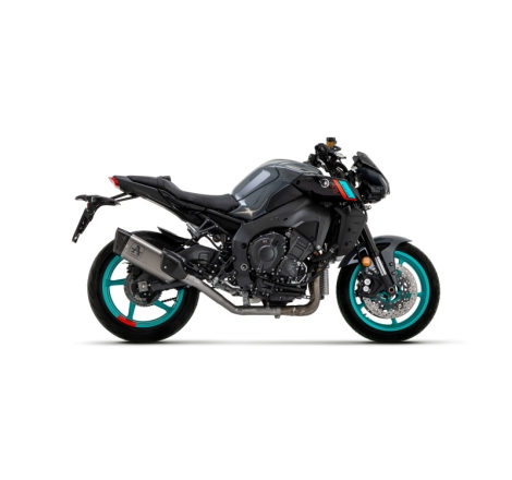 Terminale Racing Pista Titanio Raccordo Saldato Yamaha Mt-10 '22/23 Con Fond. Carby Ric.Orig.+Ric.Arrow