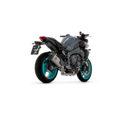 Terminale Racing Pista Titanio Raccordo Saldato Yamaha Mt-10 '22/23 Con Fond. Carby Ric.Orig.+Ric.Arrow