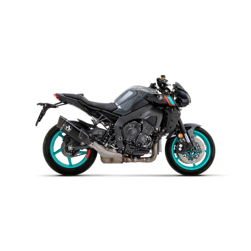Terminale Racing Pista Titanio Dark Raccordo Saldato Yamaha Mt-10 '22/23 Confond.Carby Ric.Orig.+Ric.Arrow