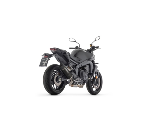 Kit Completo Con Silenziatore Indy-Race Evo In Alluminio "Dark" Per Yamaha Mt-09 E Mt09Sp '24/25