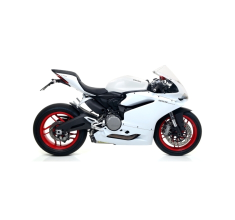 Marmitte Racing Works Titanio Con Fond. Carby Dx+Sx E Raccordo 1:1 Inox Ducati 959 Panigale '16/18