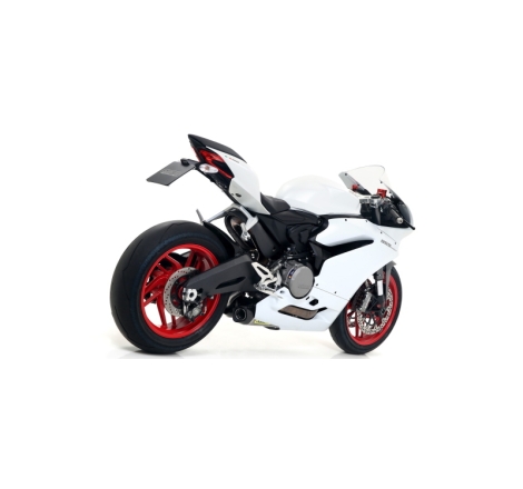 Marmitte Racing Works Titanio Con Fond. Carby Dx+Sx E Raccordo 1:1 Inox Ducati 959 Panigale '16/18