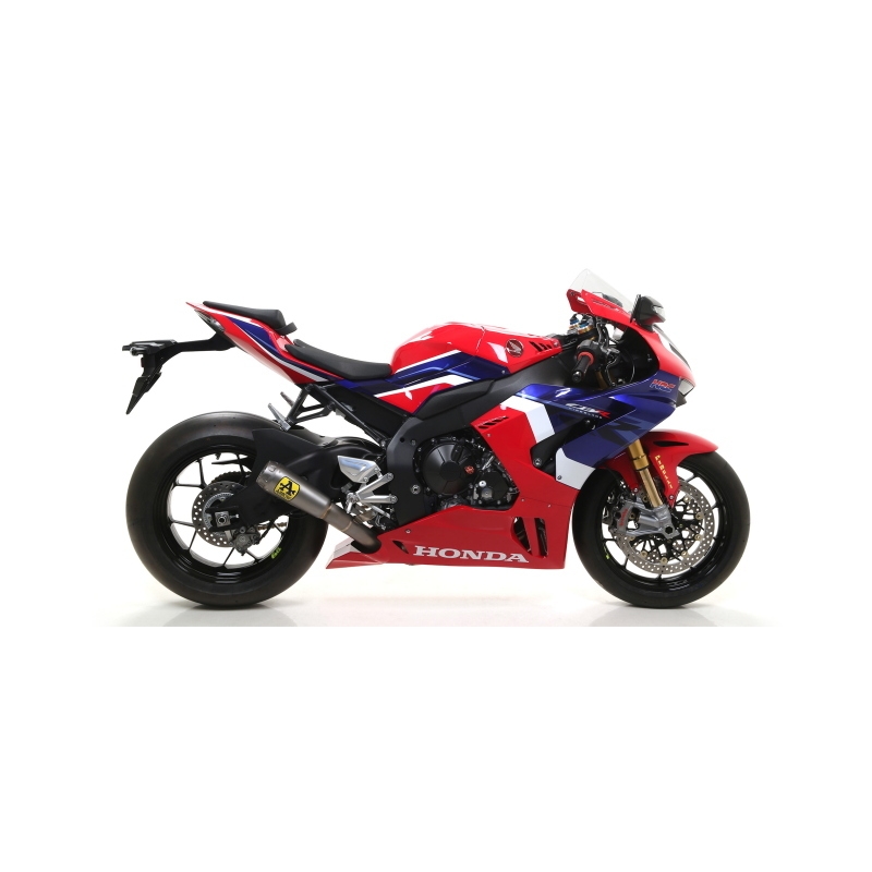 Marmitta Racing Pro-Race Titanio Raccordo Saldato Honda Cbr 1000Rr-R '20 Per Collettori Originali