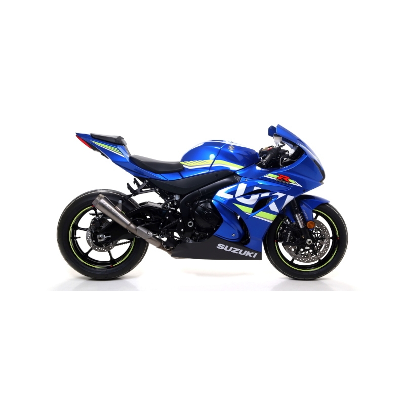 Marmitta Racing Pro-Race Titanio Suzuki Gsx-R 1000 '17 Ric.Originale + Ric. Arrow