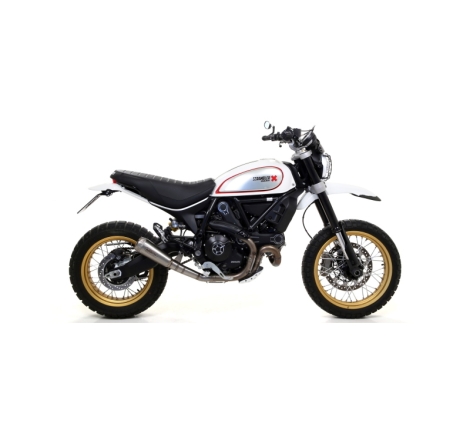 Marmitta Racing Pro-Race Titanio Ducati Scrambler Desert Sled '17 Per Collettorioriginali
