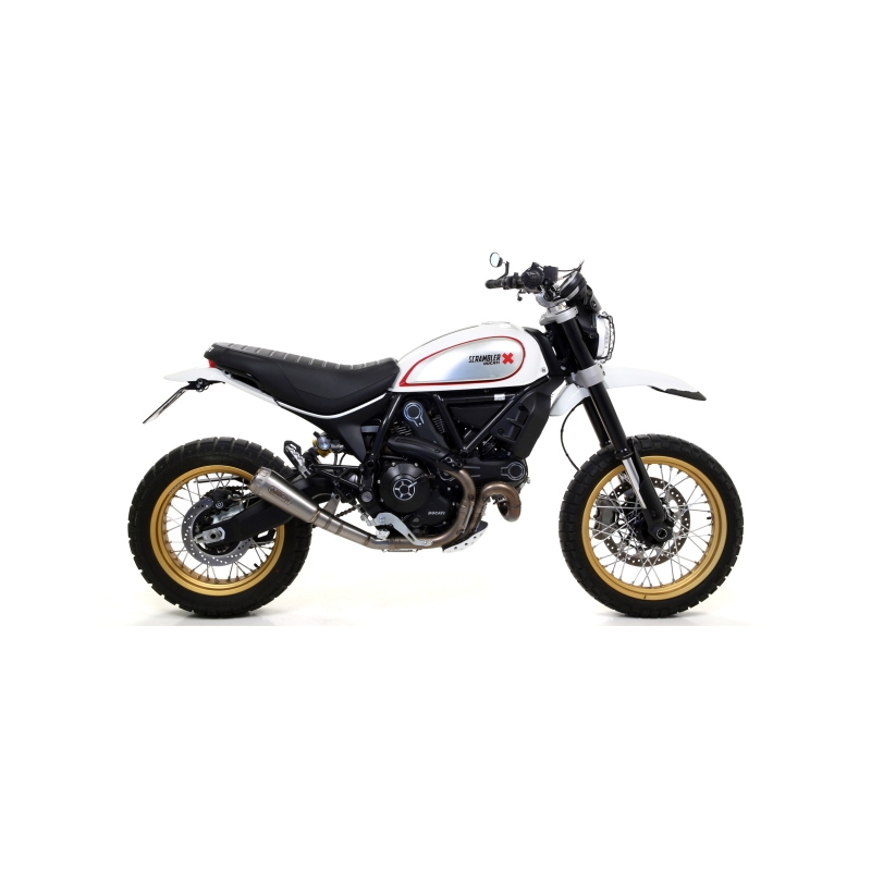 Marmitta Racing Pro-Race Titanio Ducati Scrambler Desert Sled '17 Per Collettorioriginali