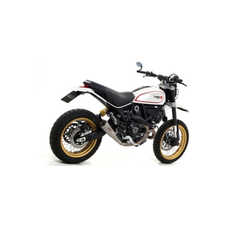 Marmitta Racing Pro-Race Titanio Ducati Scrambler Desert Sled '17 Per Collettorioriginali