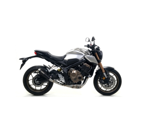 Marmitta Racing Pro-Race Nichrom Dark Honda Cb 650R '19 Ricambio Arrow