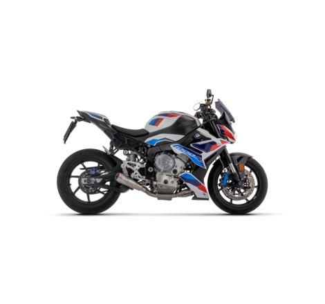 Kit Completo Competition Full Titanio Versione Bassa Bmw M1000R '23 Terminale Pro-Race Innesto Ø50Mm